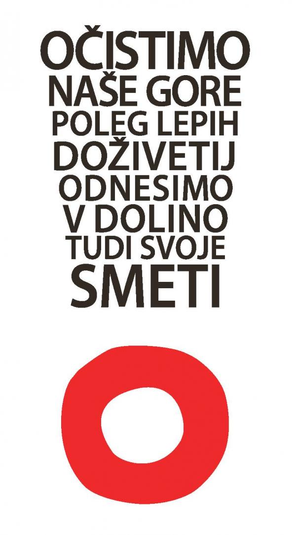 Ocisimo nase gore logo
